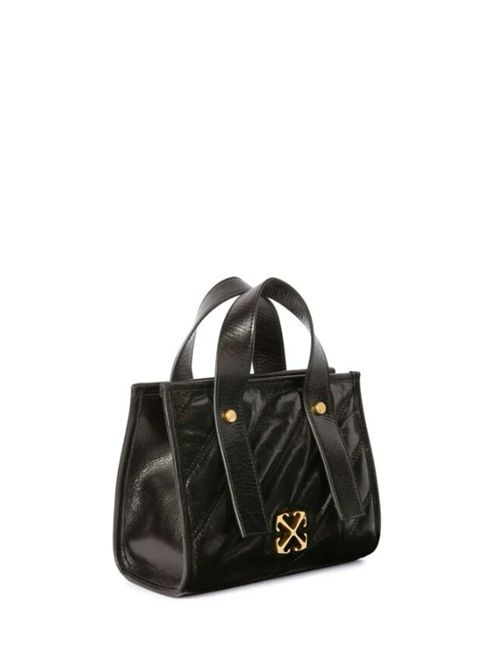 QUILTING TOTE BAG OFF-WHITE | OWNA238C99LEA00110001000 BLACK